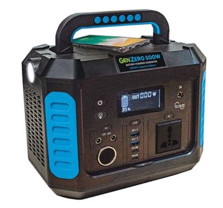 GenZero 500W Battery Generator